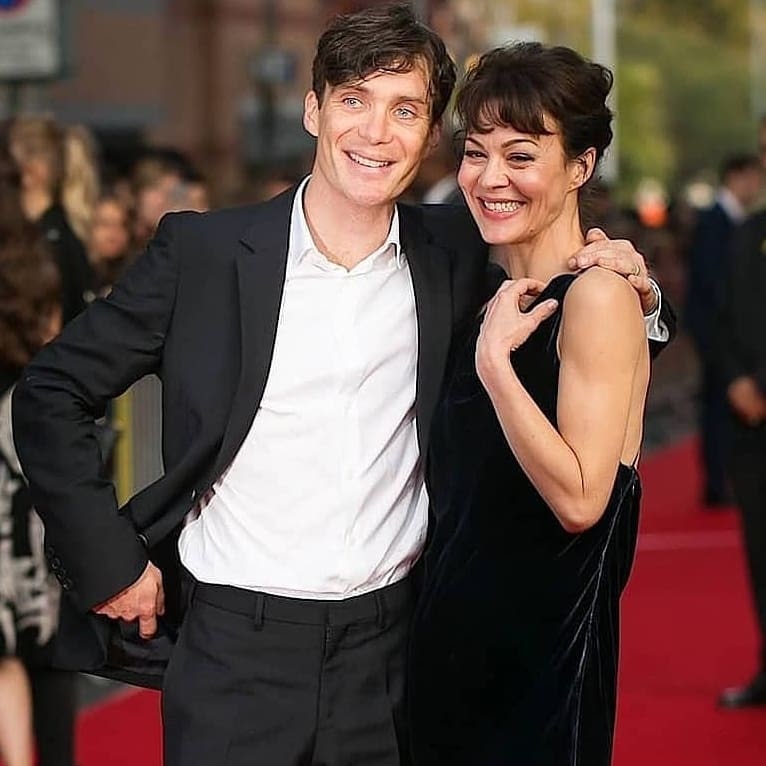 Paidi Murphy's brother Cillian murphy with his wife Yvonne McGuinness